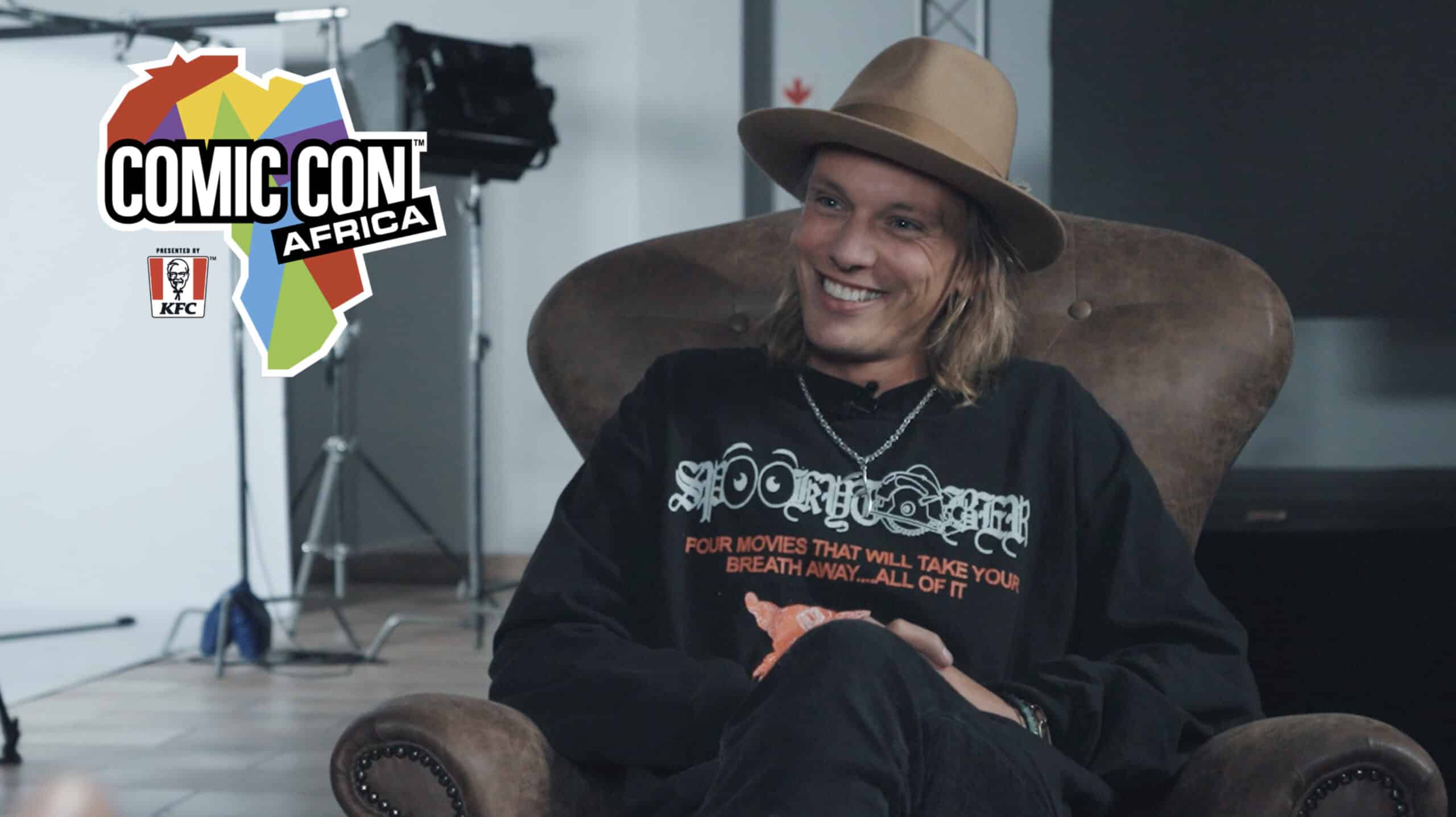 Jamie Campbell Bower Comic Con Africa