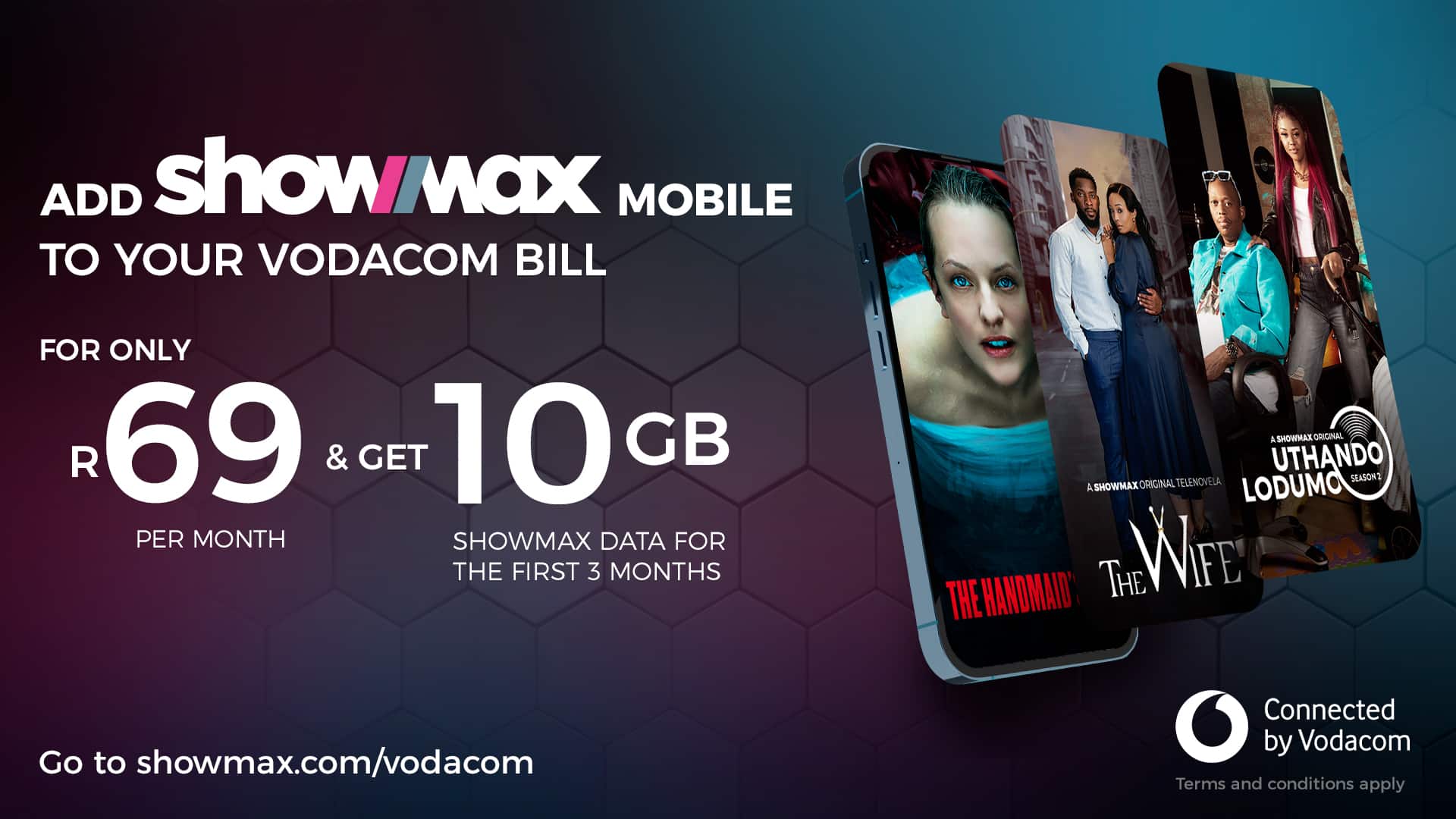 Vodacom Launches R69 For 10GB Showmax Deal