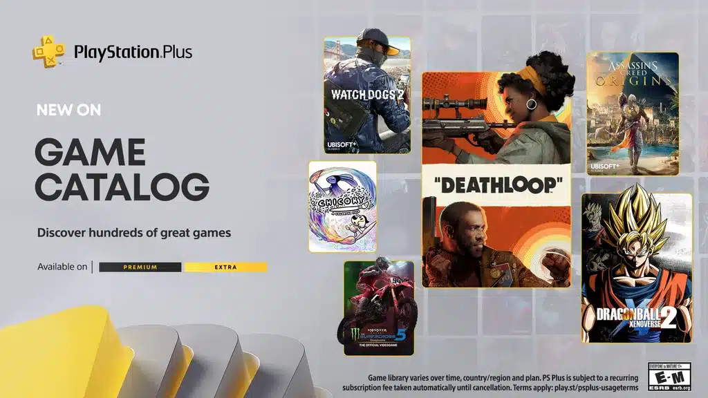 PlayStation Plus September Games Catalogue Announced