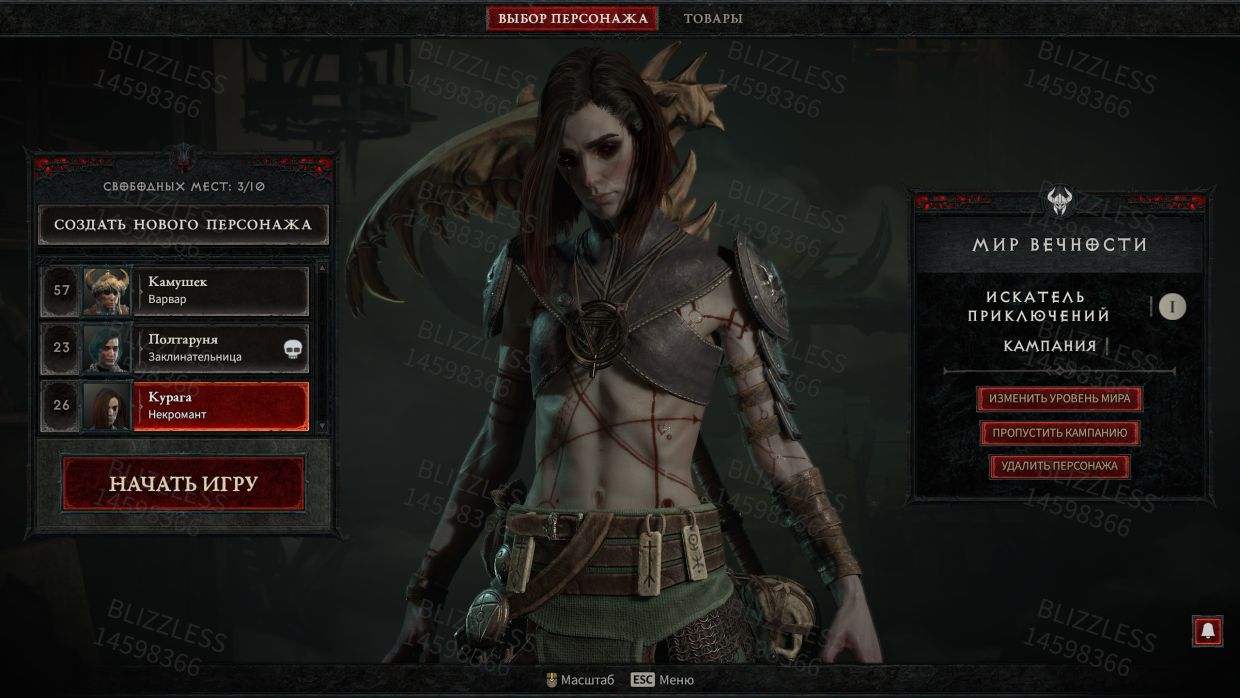 Leaked Diablo IV Screenshots Showcase Map, Customisation and More