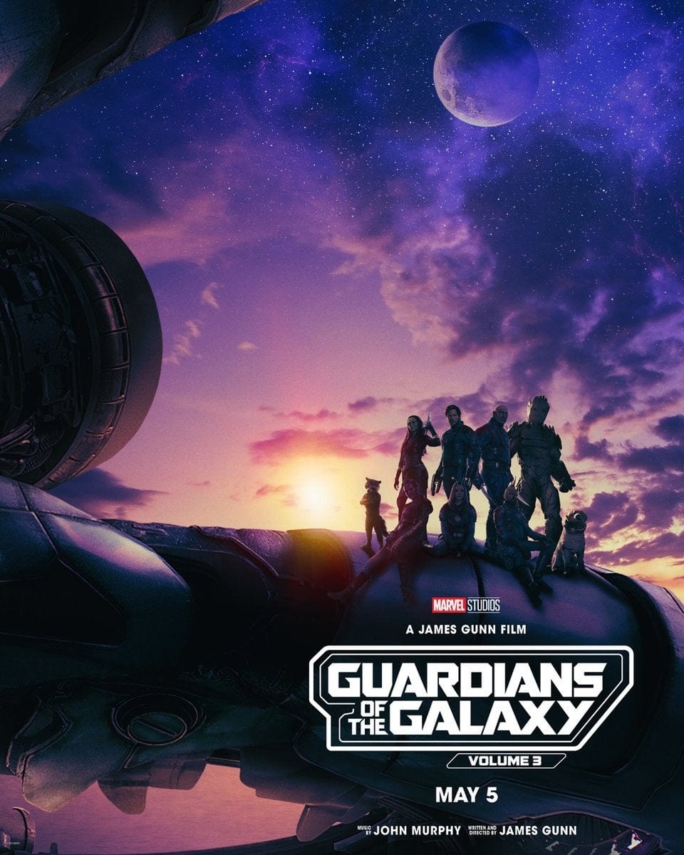 Guardians of the Galaxy Vol. 3 First Trailer Poster