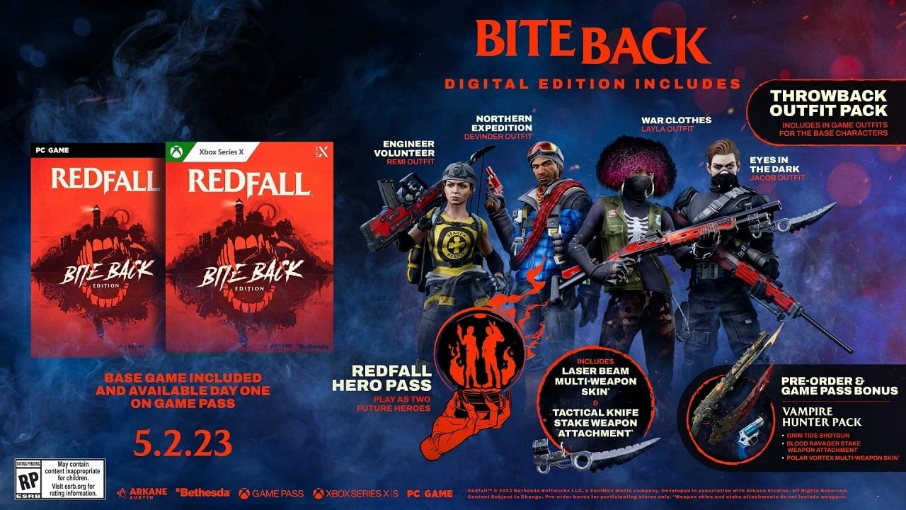 Redfall launch date confirmed with new open-world gameplay