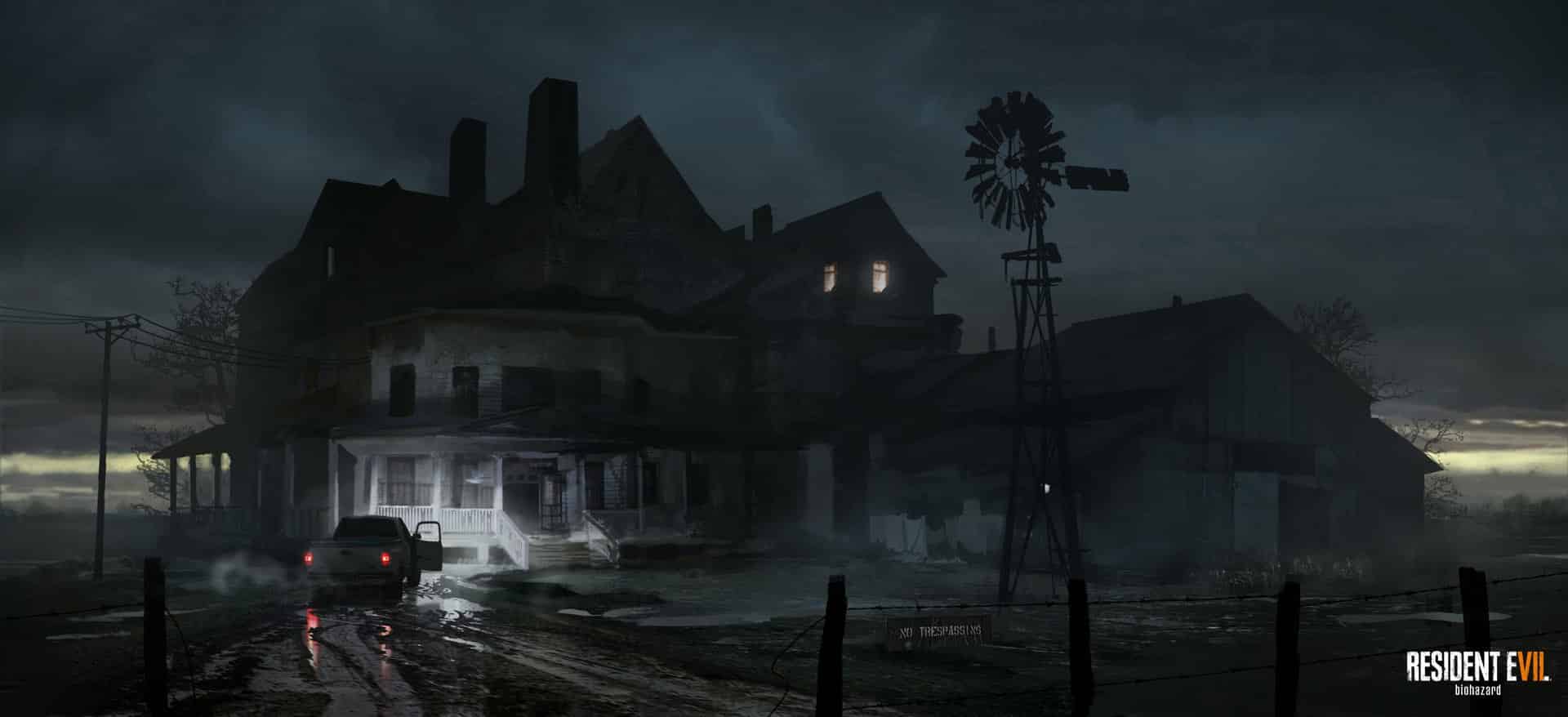 Resident Evil 7 Early Concept Art Leon European Setting