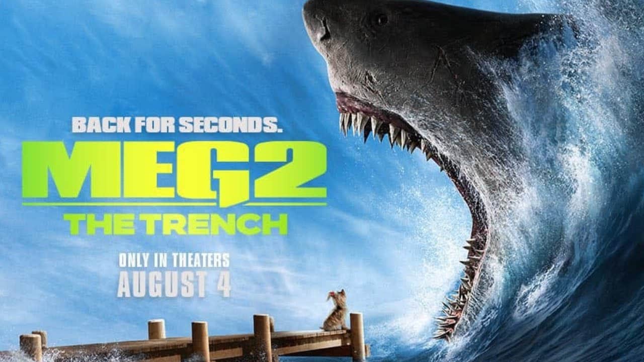 Meg 2 The Trench Trailer Dinosaurs Bigger Megs