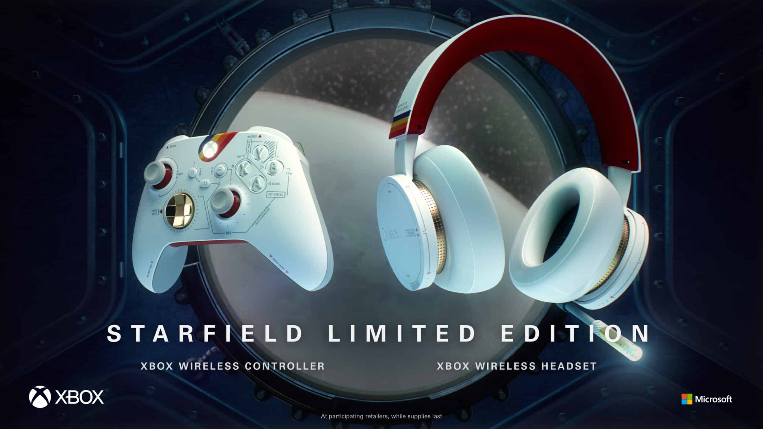 Starfield Xbox Controller Starfield Xbox Wireless Headset