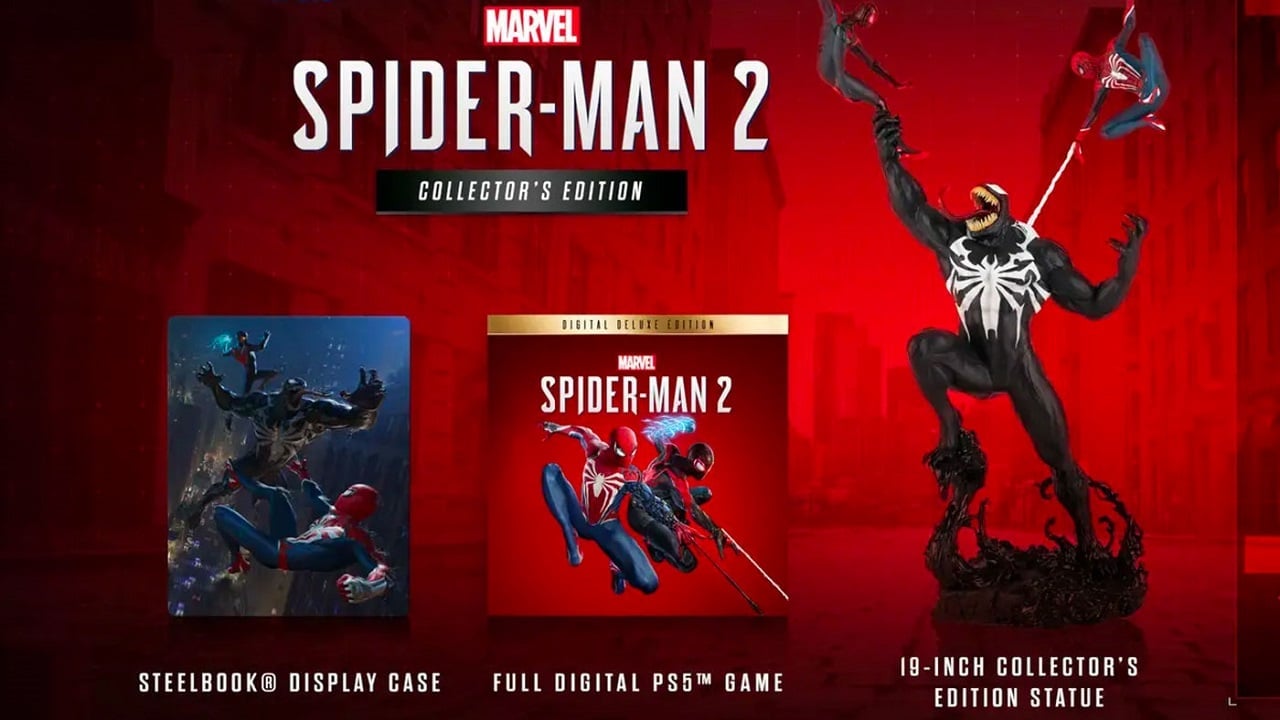 Marvel's Spider-Man 2 Pre-Order Bonuses Collector's Digital Deluxe Editions