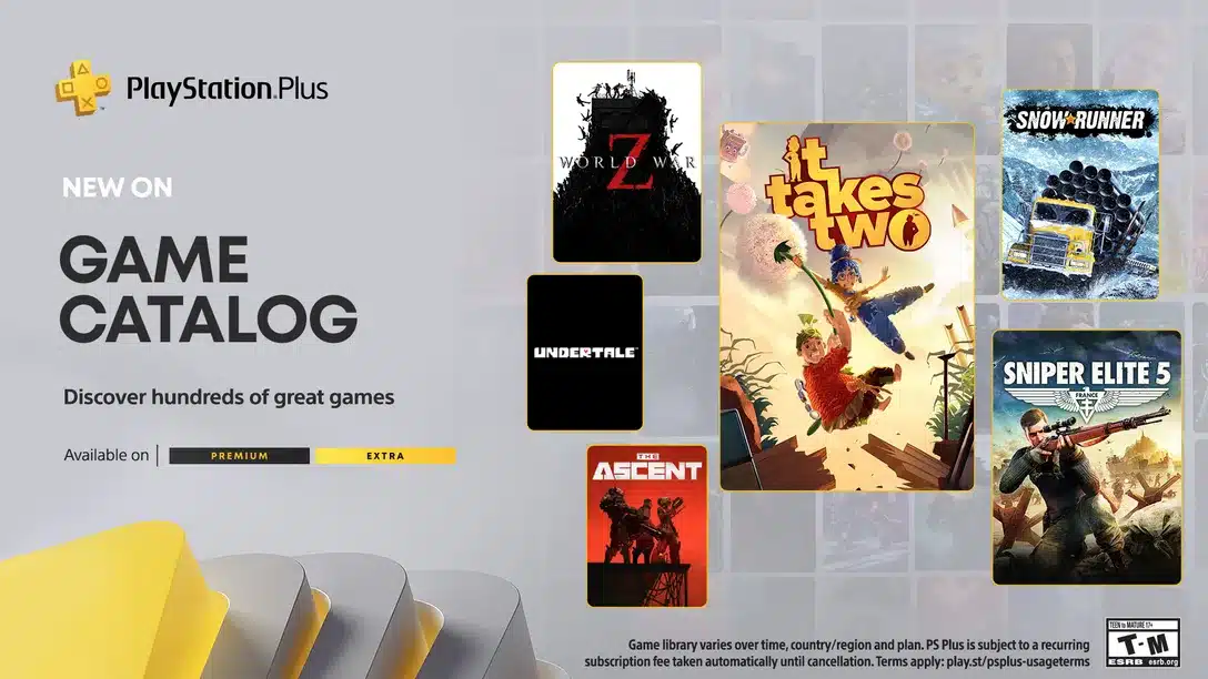July PlayStation Plus Game Catalogue