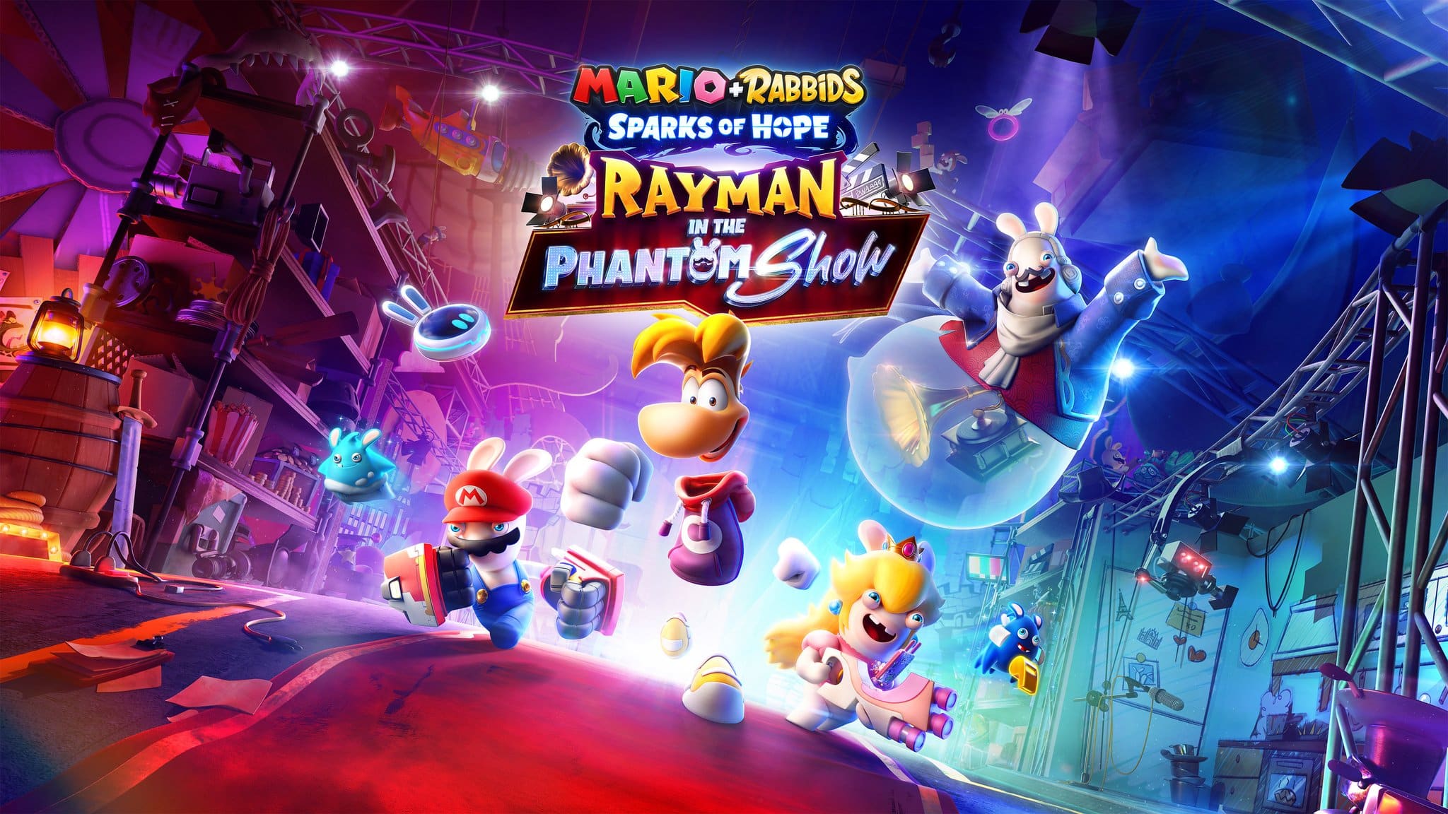 Mario + Rabbids Sparks of Hope Rayman in the Phantom Show DLC