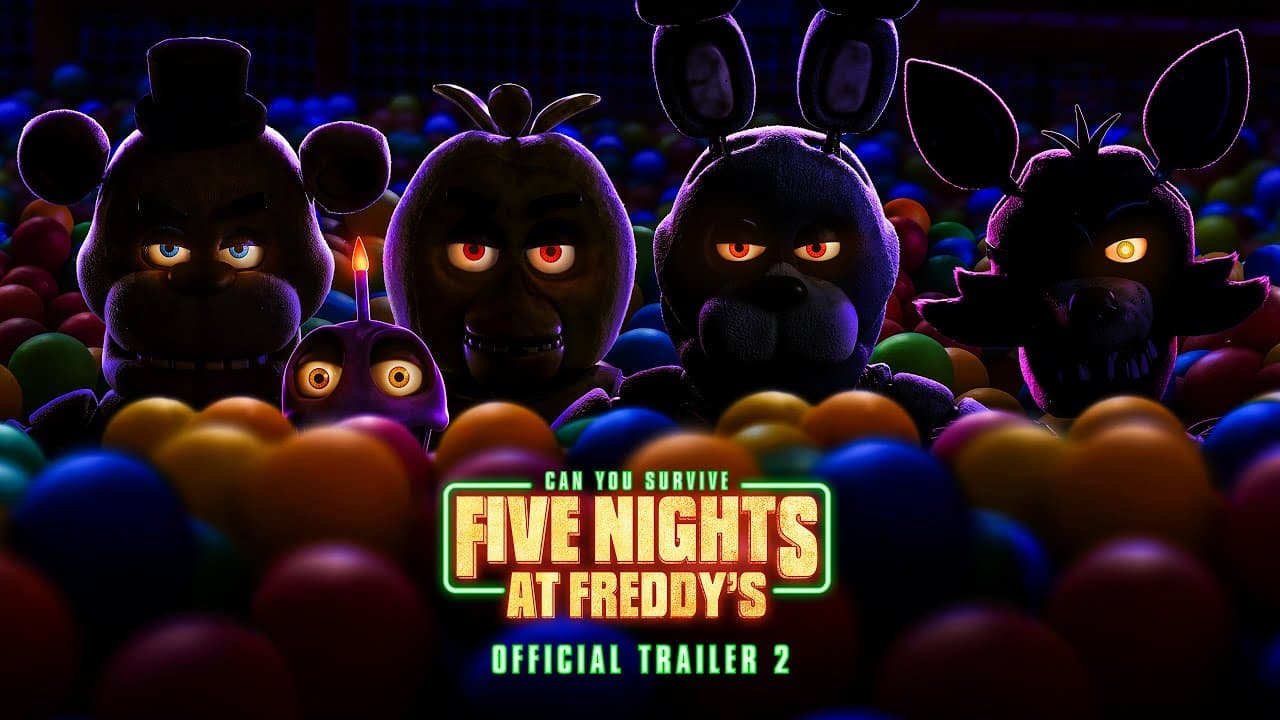 Five Nights at Freddy's Movie Live-Action Second Trailer