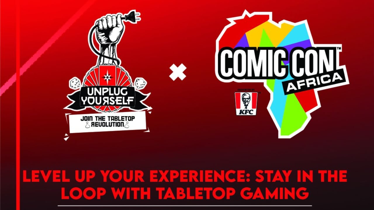 Unplug Yourself Comic Con Africa