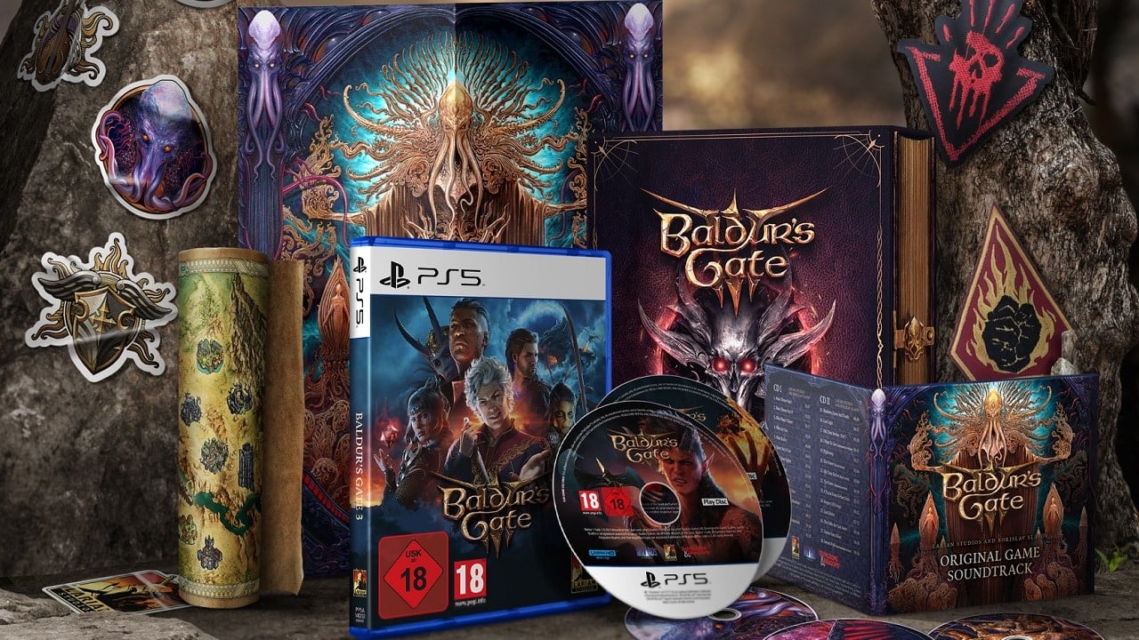 Baldur's Gate 3 Physical Deluxe Edition PS5 Xbox Series X/S PC