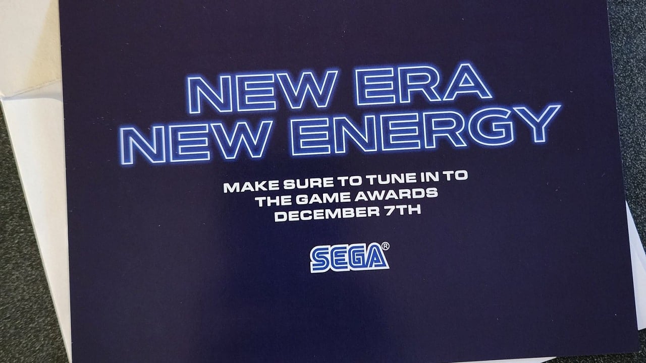 SEGA The Game Awards New Era New Energy