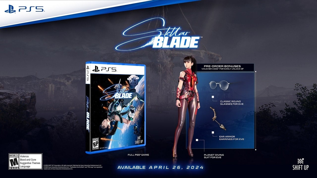 Stellar Blade PS5 Release Date Pre-Order Editions 1