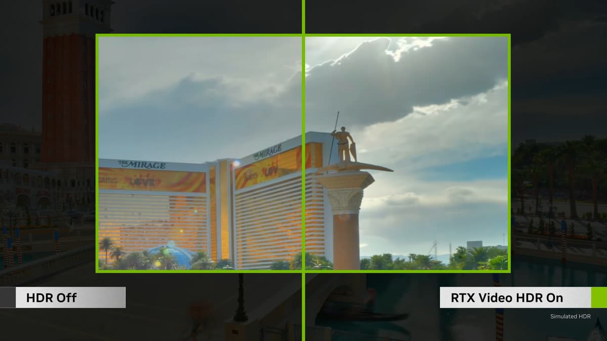 NVIDIA RTX HDR Video