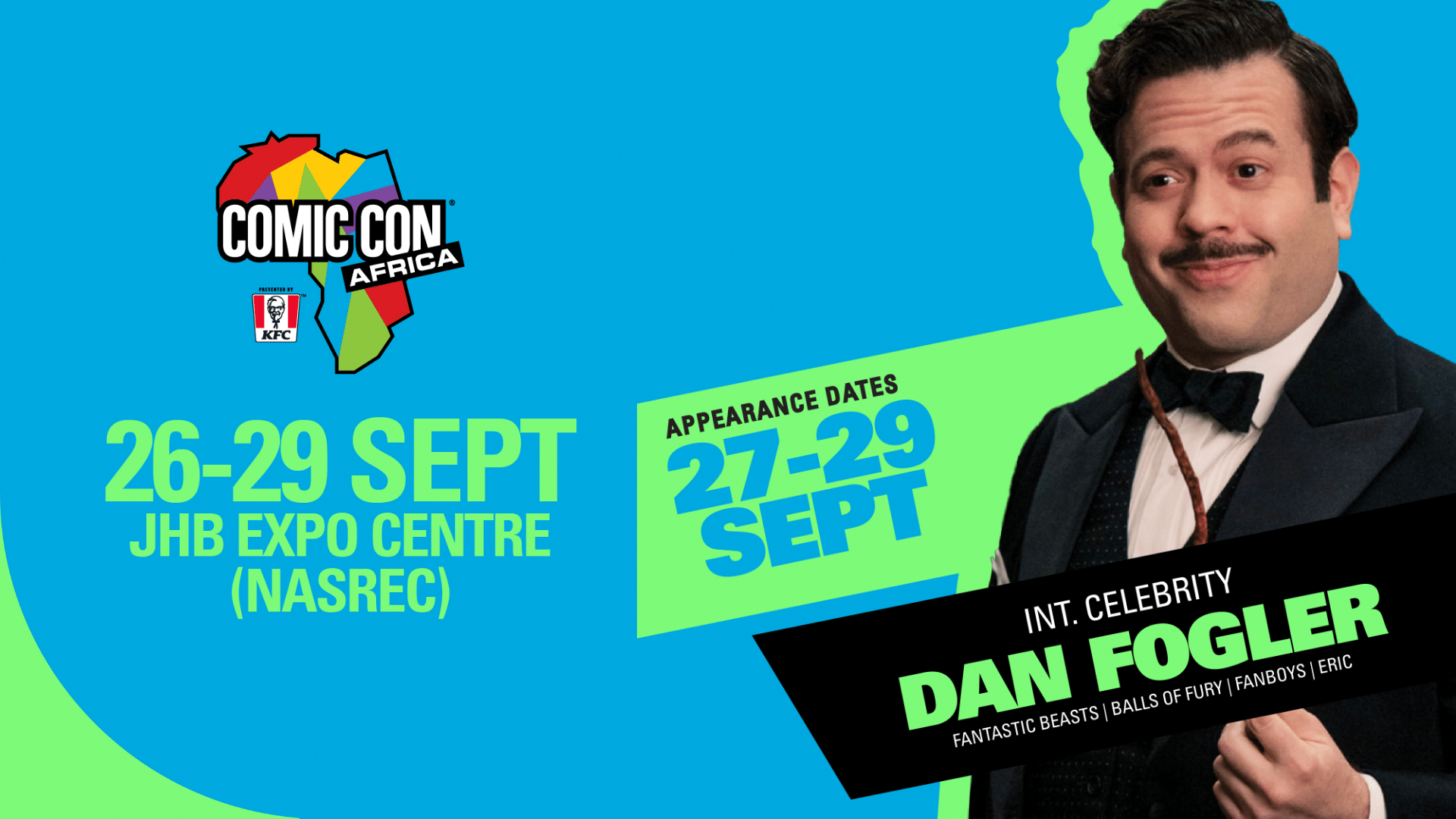 Dan Fogler Comic Con Africa