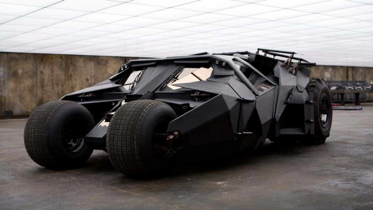 The Dark Knight Tumbler Batmobile R52 Million Christopher Nolan