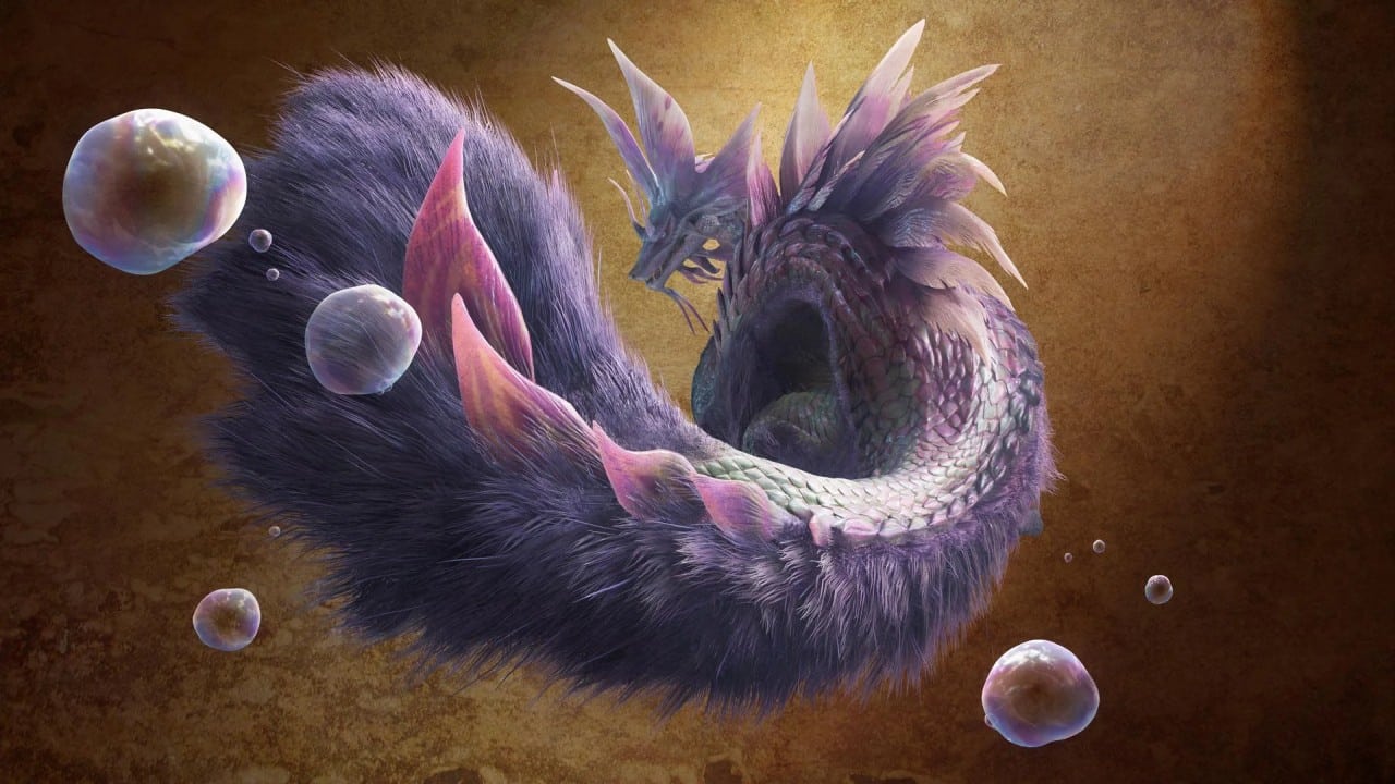 Monster Hunter Wilds Free Update Mizutsune Capcom