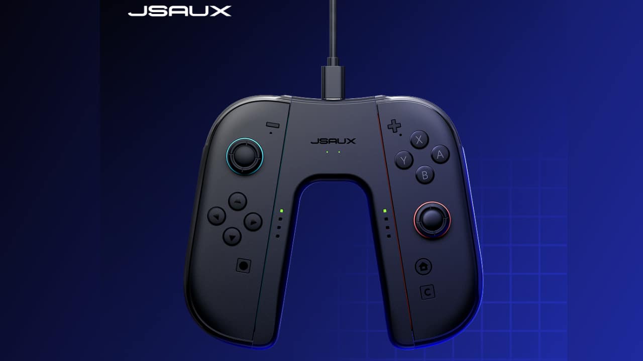 JSAUX Announces JoyVerse Nintendo Switch 2 Dual Joy-Con Grip