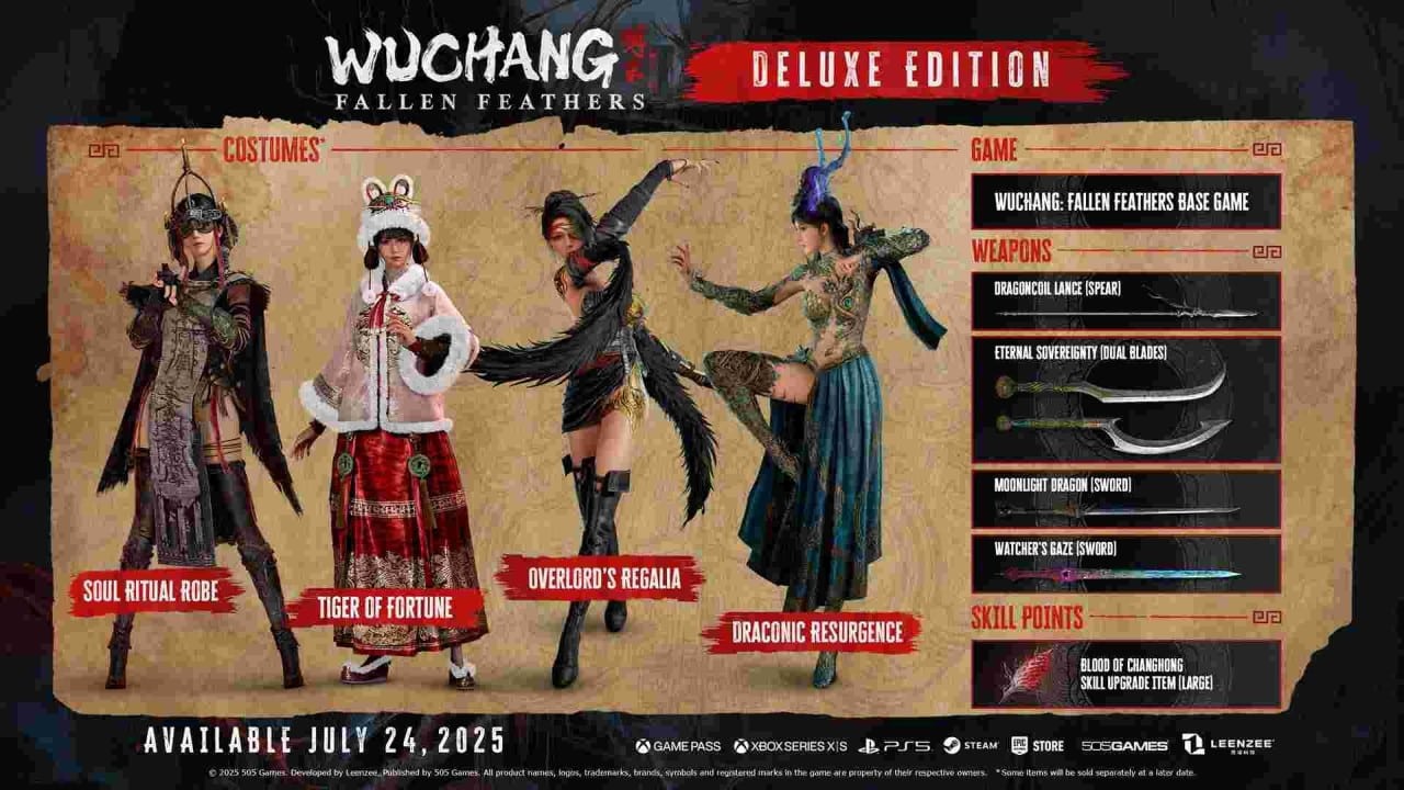 Wuchang Fallen Feathers Release Date Pre-Order Details Boss Fight Gameplay